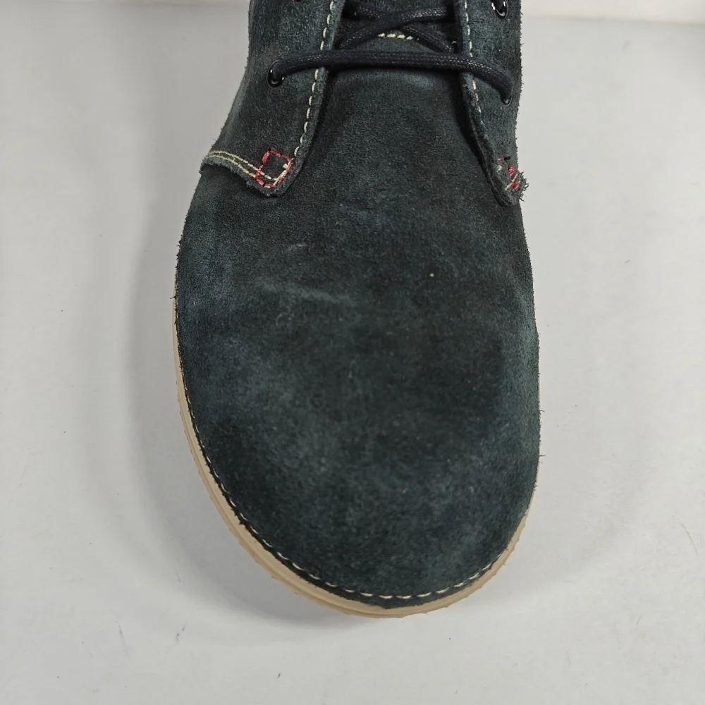 Crocs Thompson Desert Chukka Boots  Black Chai Suede Casual Boots Men's Size 13